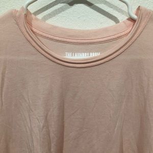 The Laundry Room Tops - Millennial pink tee The Laundry Room Tops - Millennial pink tee